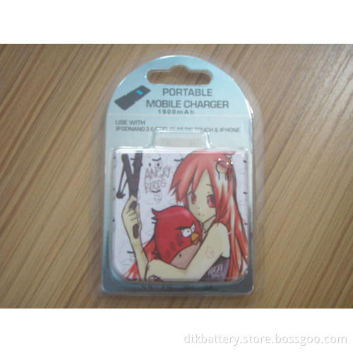 Carton external charger for iphone